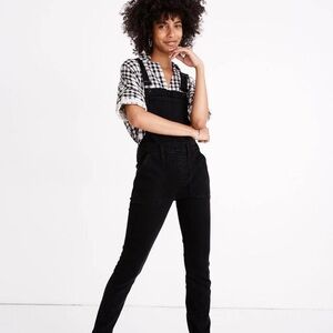 Madewell Charcoal Women's Denim Overalls